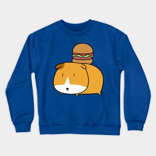 Hamburger Guinea Pig Crewneck Sweatshirt